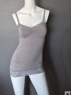 Y2K Style Lace Trim Cami